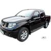 Déflecteurs D'air - J&J AUTOMOTIVE - Heko - Fumé - Installation Facile - Pour Nissan Navara D40 2005-2015