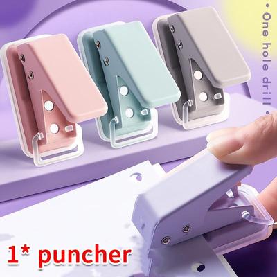 Mini Einzigen Ring Locher Runde Loch Puncher Locher Puncher Für Karte Hand Konto Notebook Schule Büro Liefert