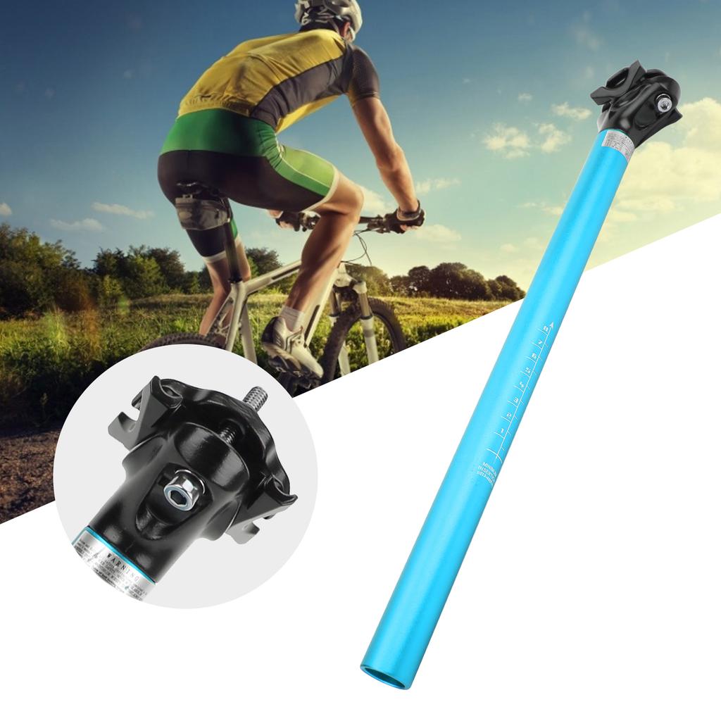 LUNJE Mountainbike Sattelstütze Aluminiumlegierung Sattelstützenrohr 27.2x400mm