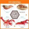 Intricate Crawfish Life Cycle Model Realistic Pvc Educational Display For Home And Office