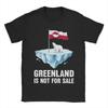 2026 Grønland Er Ikke Til Salg Grafiske T-shirts Unisex Kvinder T-shirt Tøj