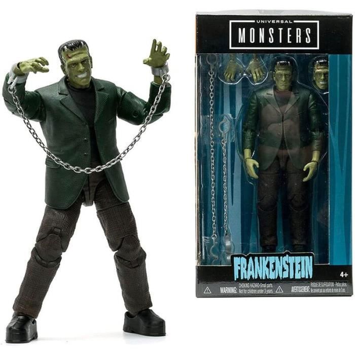 Figurine Universal Monsters Frankenstein 15cm - Ocio Stock - Noir