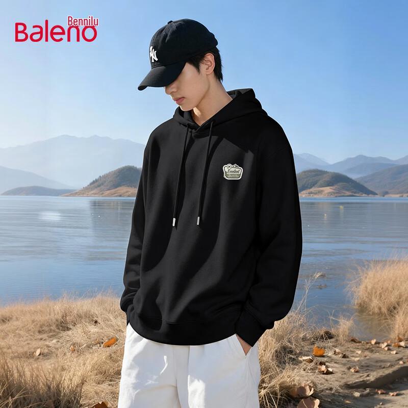 Baleno Men's Casual Hooded Sweatshirt