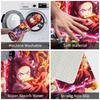 Tanjiro Kamado Demon Slayer Front Door Mat Anti-Slip Indoor Waterproof  Doormat Living Room  Entrance Rug Carpet