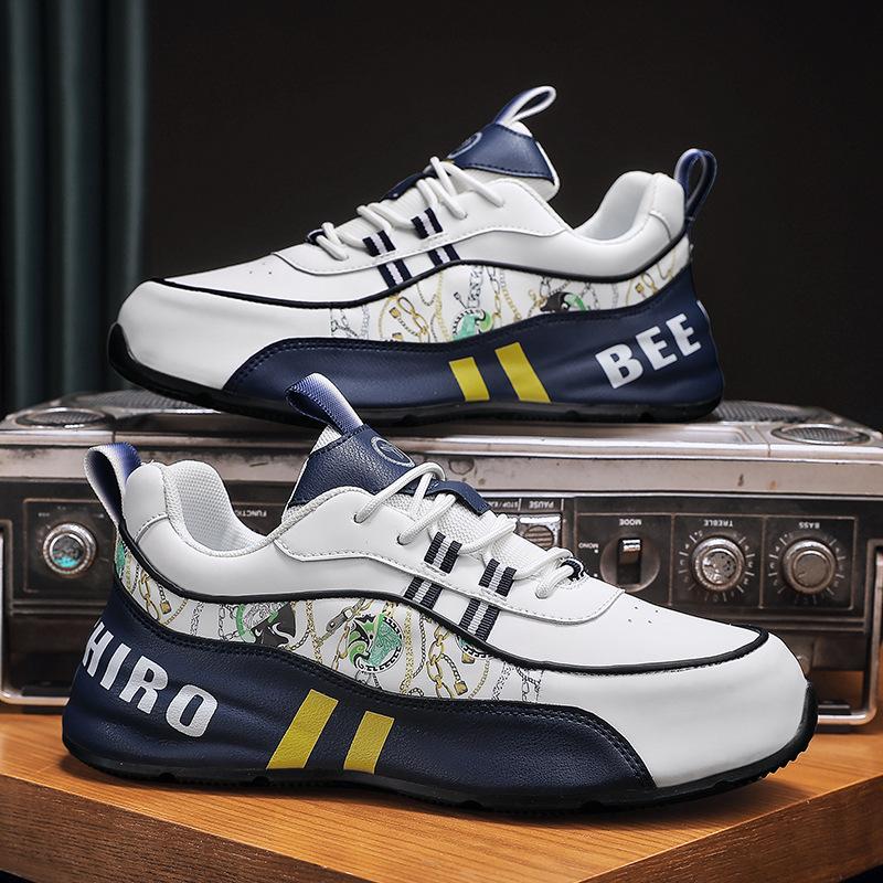 Couple Fashion Men's Shoes New Sports Bag Sole Shoes Versatile Casual Spring and Summer Dad Leather Shoes