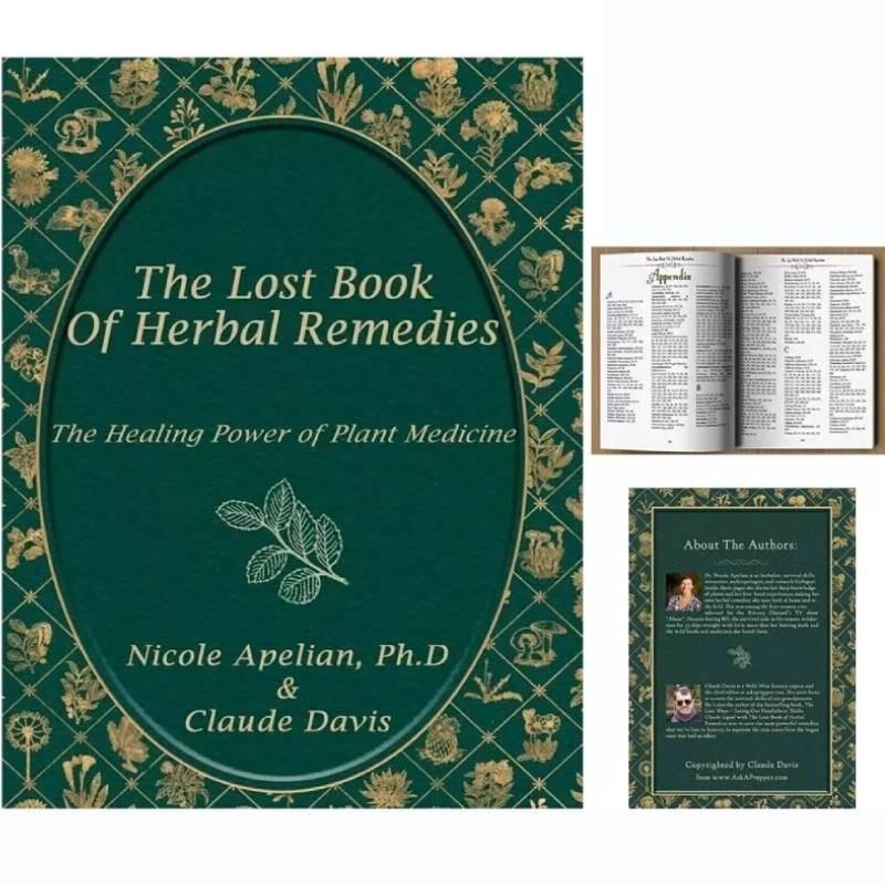 Detailed The Lost Book Of Herbal Remedies Hardcover Guide For Herbal Medicine