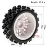 Opony do samochodów terenowych zdalnie sterowanych 71*26mm 4 szt. Zamiennik dla TAMIYA TT02 XV01 HSP 94123 HPI
