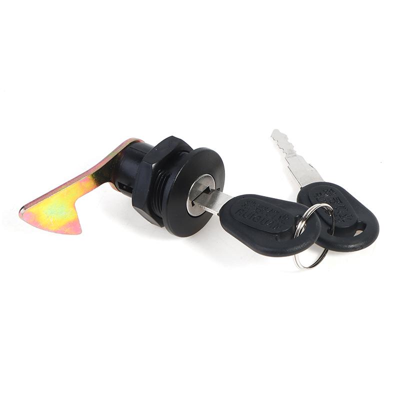 Short Hook Rear Tail Box Key Switch Lock For Motorcycle Quad Atv Go Kart