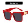Square Big Frame Sunglasses 2022 - Trendy Hip Hop Club Style
