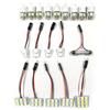[14 Piece Full Set] Crown 18 Series LED Room Lamp, Toyota Room Light, Dedicated