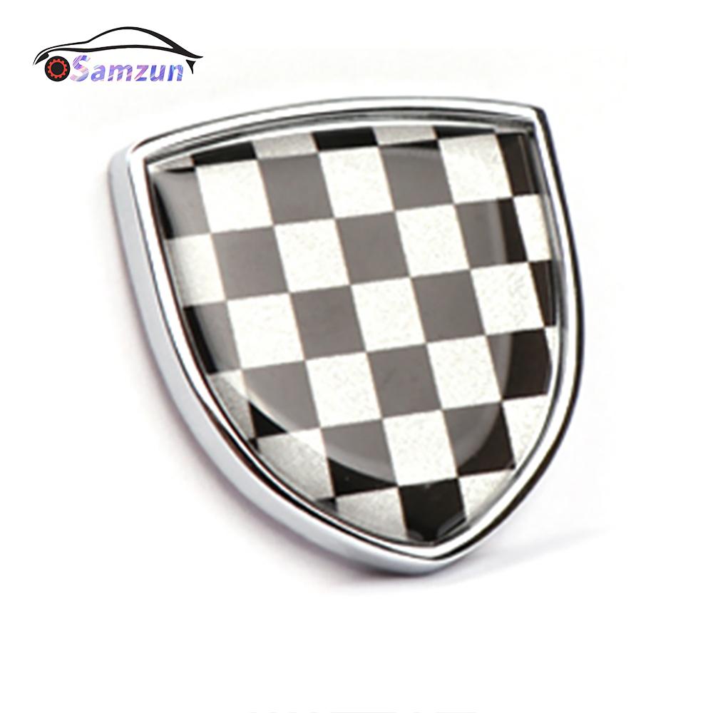 Car Decal Sticker Accessories Alloy Badge Paste Shield Styling Cover Universal F54 F55 F56 F60 R55 R56 R60