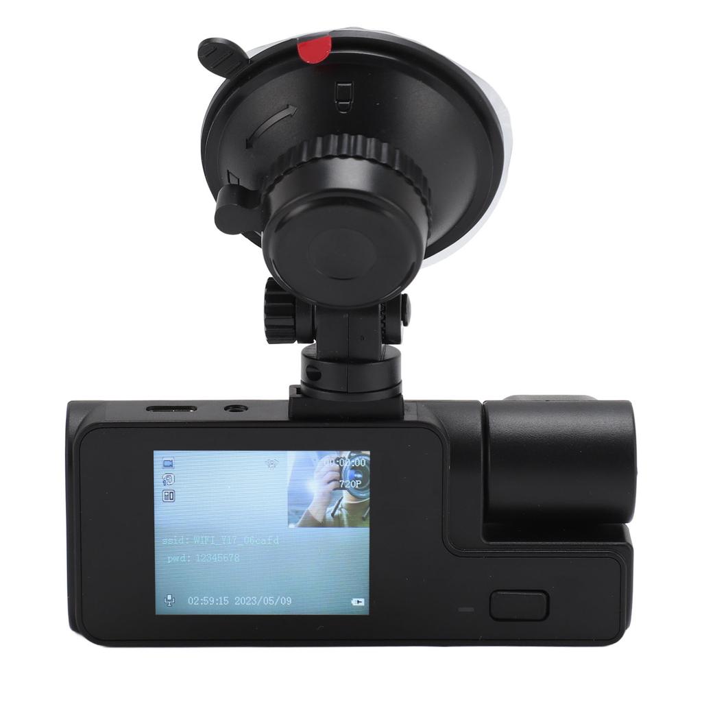 3 Channel Dash Cam Wireless WiFi Car Camera Infrared Night Vision Motion Detection G Sensor Car