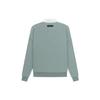 Fear of God Essentials SS23 Henley Rugby With Sycamore Logo Long Sleeve Polo Shirt Men Tops Mist-Blue FOG-SS23-056