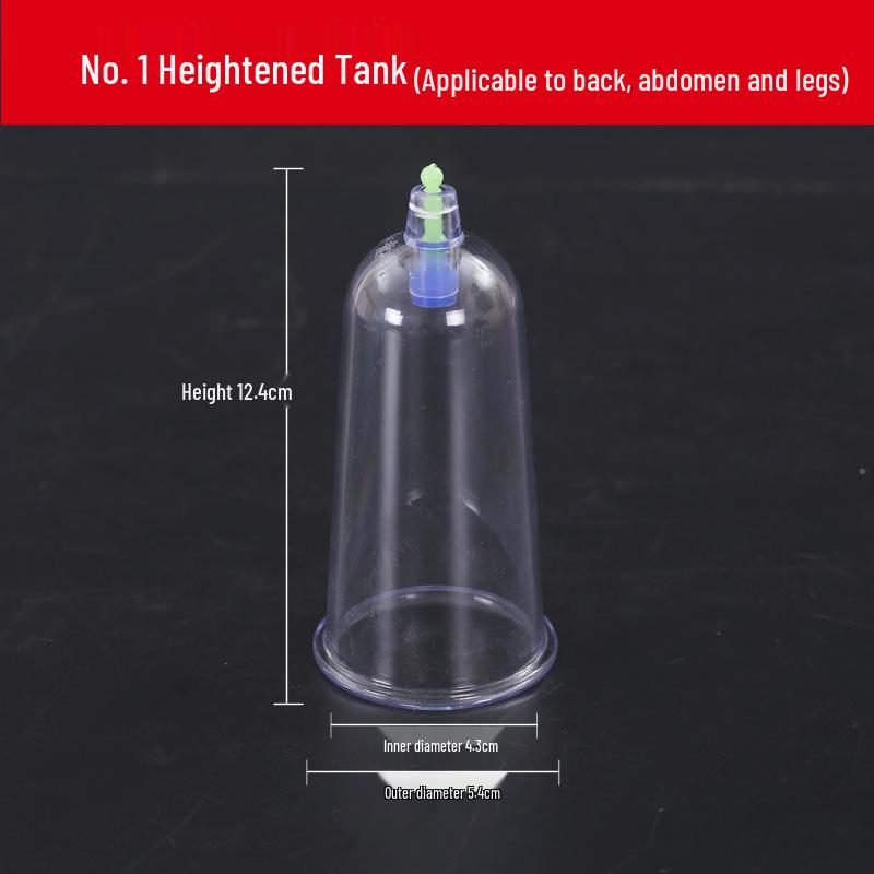Home Cupping Device: Large Single Can Vacuum Suction Set