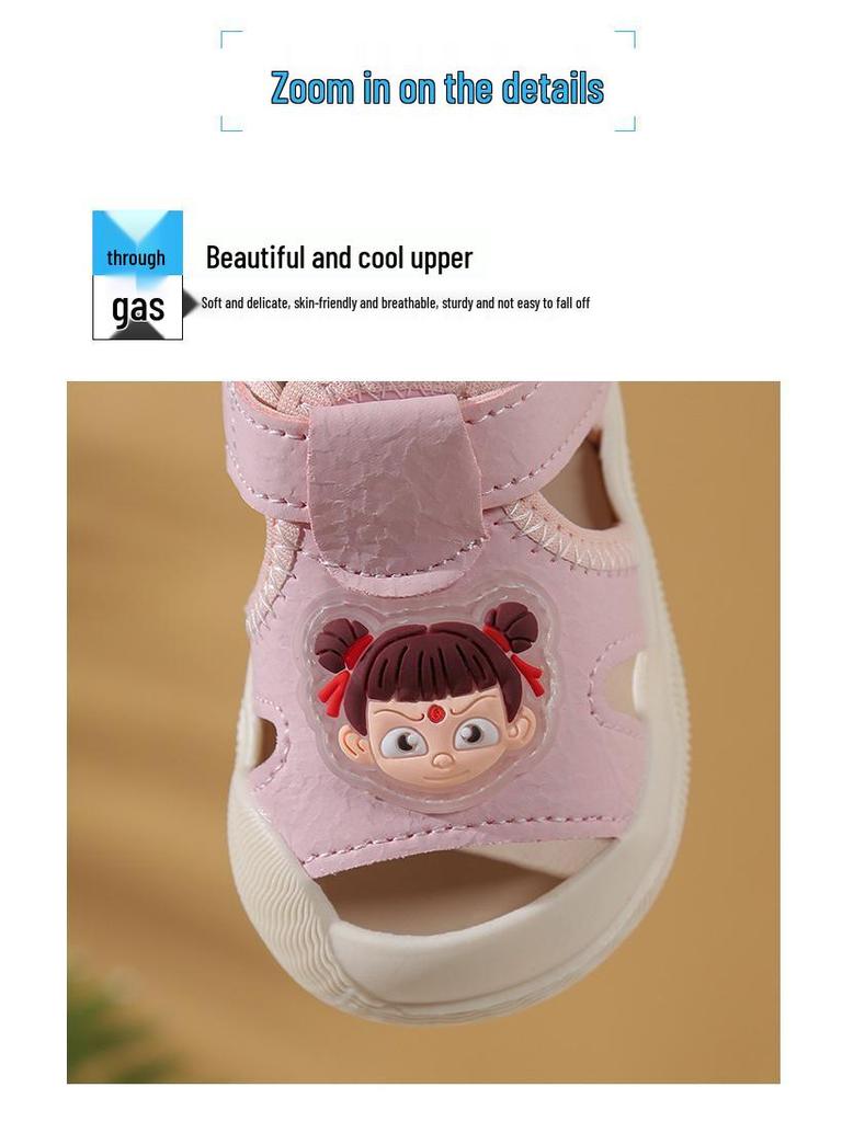 Summer Infant & Toddler Non-Slip Soft Sole Walker Sandals for Boys & Girls - Colorful & Lightweight