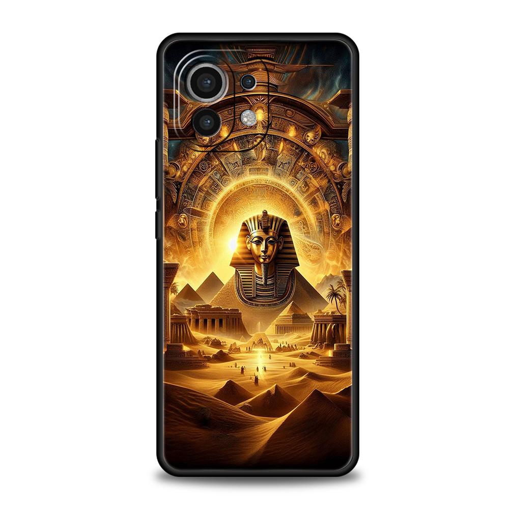 Egypt Egyptian God pyramid Phone Case For Xiaomi 15 14 13 12 Lite 14T 13T 12T Pro Poco X7 X6 X5 X4 X3 NFC F7 Ultra F6 Pro Cover