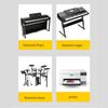 USB B Female Series Converters Adapters for Electronic Keyboards, Piano, Drum, Printers,Scanner Support Data Transmission