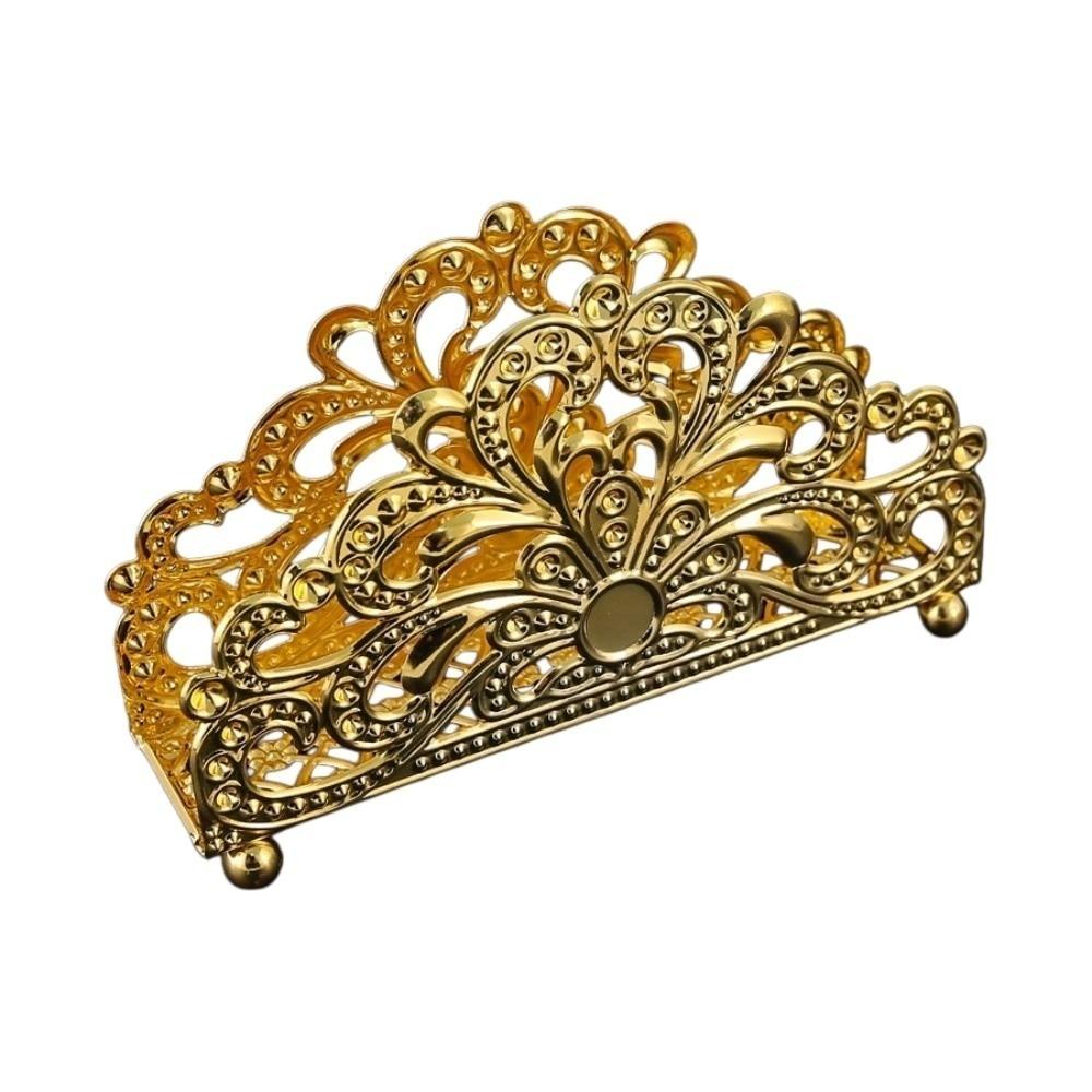 

Standing Ironwork Gold Tissue Holder Nordic Style Vertical Paper Storage Rack Dining Room Style 6