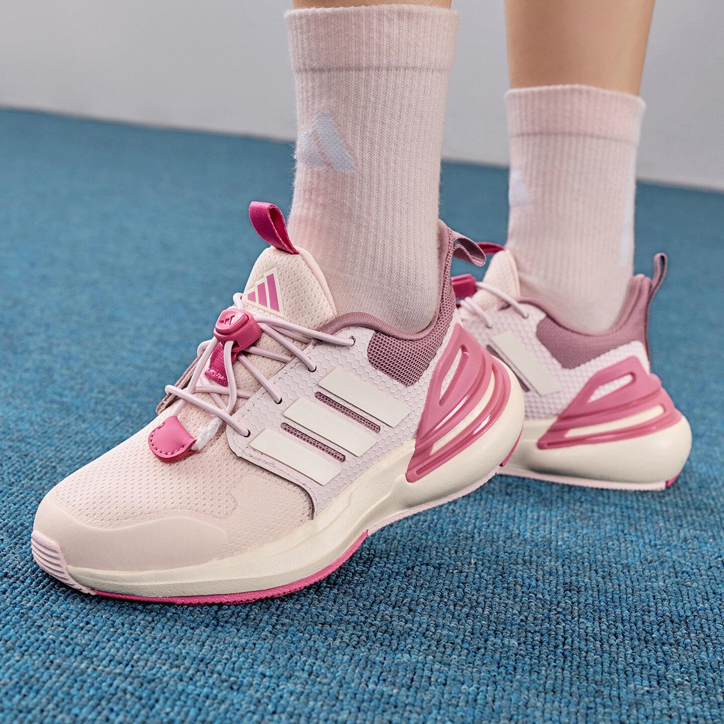 Adidas RAPIDASPORT Low top Kids Running Shoes Pink Kids 31.5