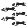 Electrode Wire 2.35mm Plug 2 Snap Connectors Portable TENS Unit Cable for Physiotherapy Machine