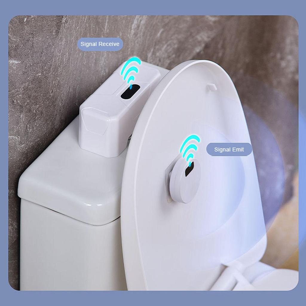 Touchless Toilet Flush Infrare Sensor Flusher Kit Rechargeable USB Charging Automatic Flusher with 1800mAh Battery