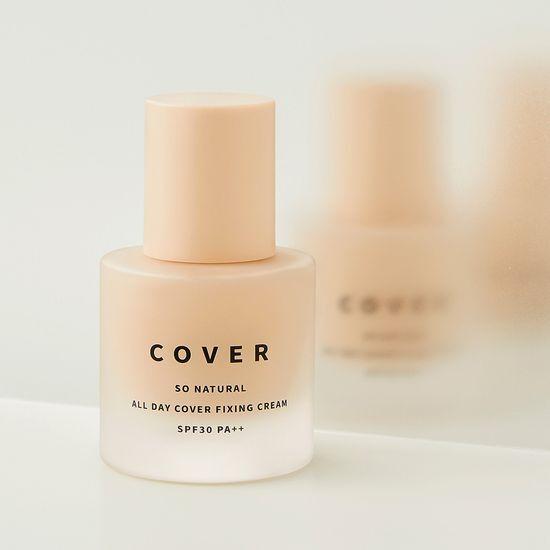 So Natural Powder Forum All Day Cover Fixing Cream