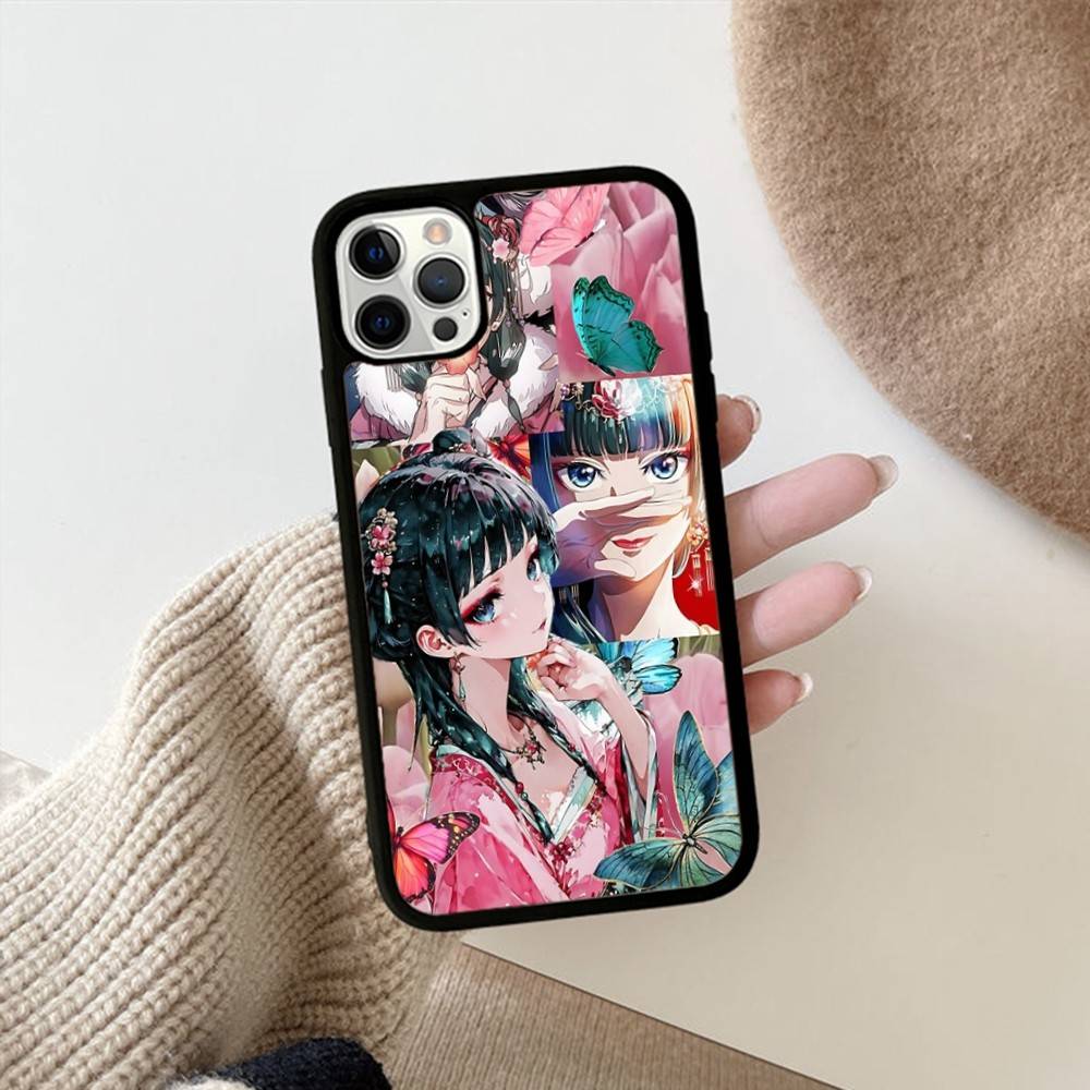 Anime The Apothecary Diaries Phone Case For Iphone 11 12 13 14 15 Pro Max 17 16 Plus Hard PC+TPU Back Cover