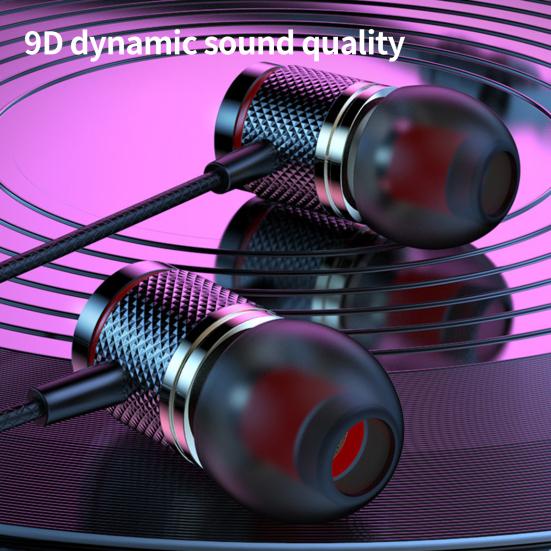 Practical Wired Earbud Plug Play 20-20000HZ Music Listening