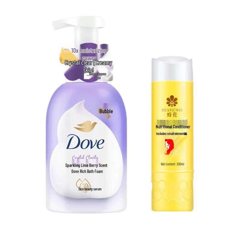 Fenghua Conditioner & Dove Shower Foam Combo