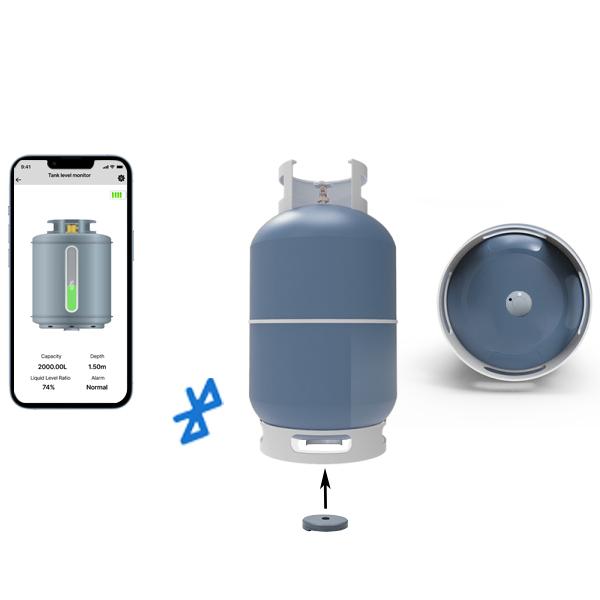 LPG2412-BT Приложение Метан Природный Газ Бак Обнаружение Уровня Жидкости Bluetooth Подключение Батарея Наружное Барбекю Автодом Кухня