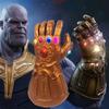 Guantelete del Infinito de Vengadores 3 Infinity War de Calidad Premium Luz LED Guantes de Thanos Accesorio de Cosplay Para Entusiastas