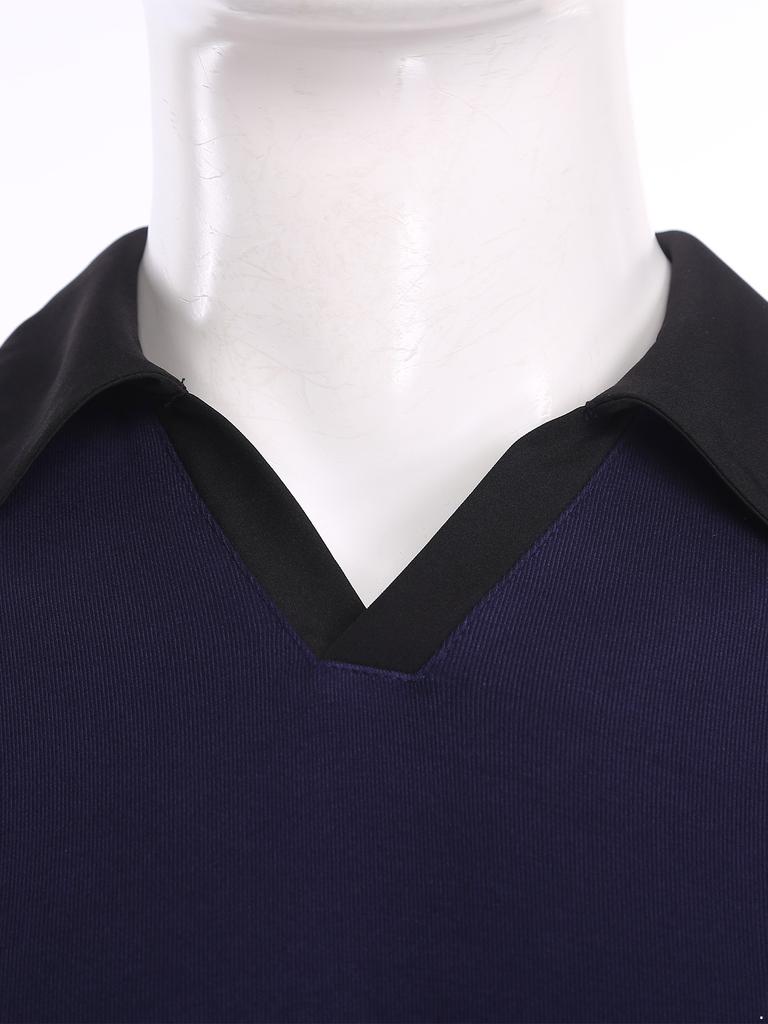 Mens Adaptive Anti-Strip Jumpsuit Lapel Short Sleeve Back Zip-up Pants Leg Zip One-piece Romper for Elderly Patient Care