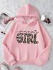 Girls' Spring/Fall Long Sleeve "Mama Girl" Print Sweatshirt Children's Clothing Cute Hoody for Boys Girls Casual Hoodies