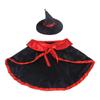 Cloth Halloween Pet Cloak Soft Dog Witch Costume Dog Accessories Pet Witch Cloak  Cosplay Party