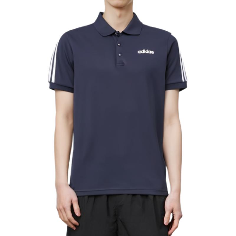 Adidas 3 Stripes Polo Shirt Men's Legend Ink EJ0925