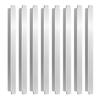 Set of 8 Rusts Resistant Metal Food Partition Rod Universal Shelf Food Pan Dividers Brackets for Commercial Kitchens