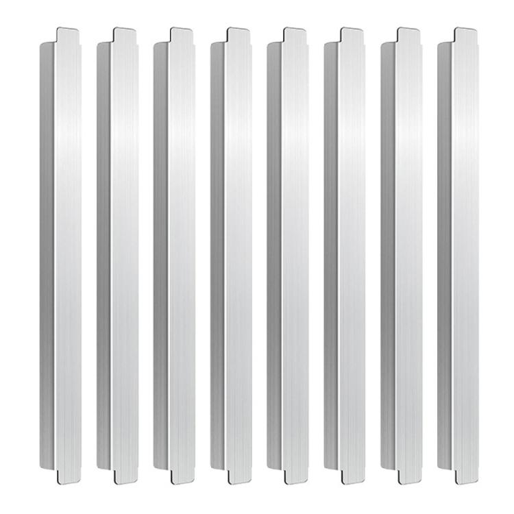 

Set of 8 Rusts Resistant Metal Food Partition Rod Universal Shelf Food Pan Dividers Brackets for Commercial Kitchens 1