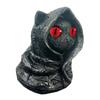 Mysterious Hooded Cats Figurines Black Cats Statue Sculpture Desk Ornament Halloween Party Decoration Cats Lover Gift