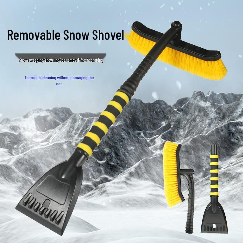 Multifunctional Car Snow Brush with Ice Scraper
