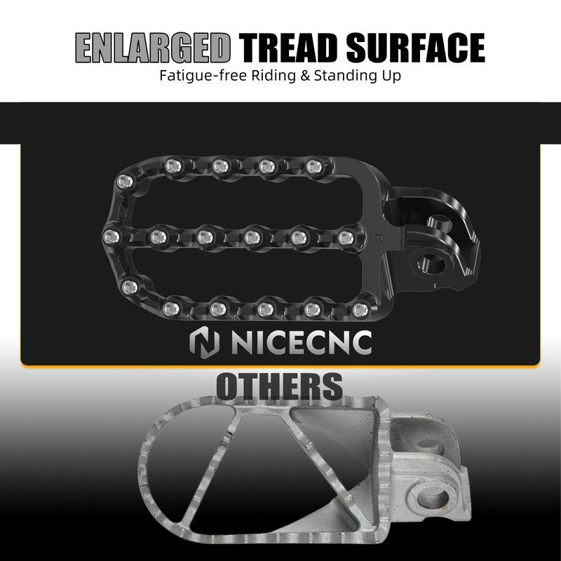 For KTM 790 890 Adventure/R 2019-2025 Footpegs Footrests 1050 Adventure 1090 Adventure R 1190 Adventure/R 1290 Super Adv R S T