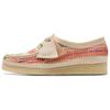 Clarks Wallabee Suede Fashion Comfortable Casual Shoes Women Casual Shoes Pink 26180170