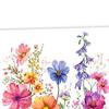 Flower Wall Sticker Decal PVC Wallpaper Party Self Adhesion Art Decor Mural for Living Room