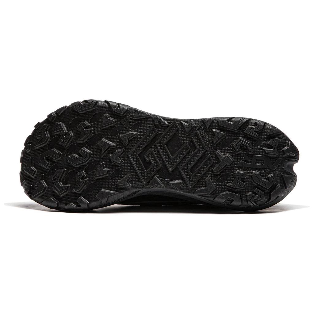 New LiNing Dilu Abrasion Resistant Slip Resistant Low Top Trail Running Shoes Women's Black ARNU004-20