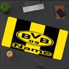 Custom Name Borussia Dortmund Theme Mouse Pad Non Slip Rubber Base Multifunctional Office Home Decor Perfect For Workspace Personalization