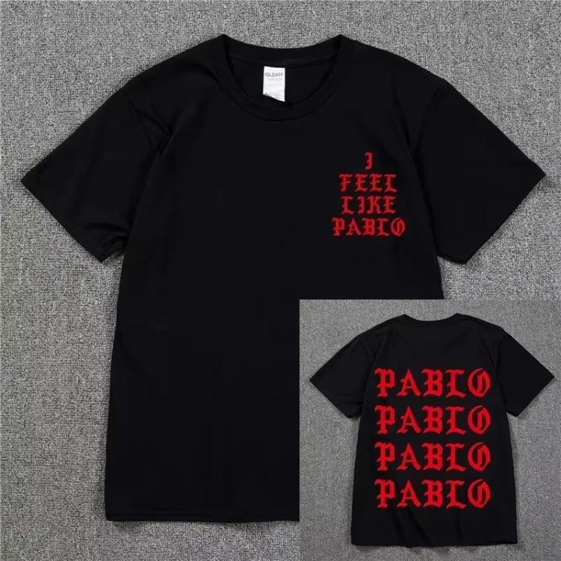 2026 Summer New Kanye West Jasper Unisexs Printed Pattern Tshirt for Daily Street Wear