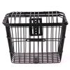 Metal Material Electric Bike Basket Durable Metal Pet Carrier Basket  Standard Bicycles
