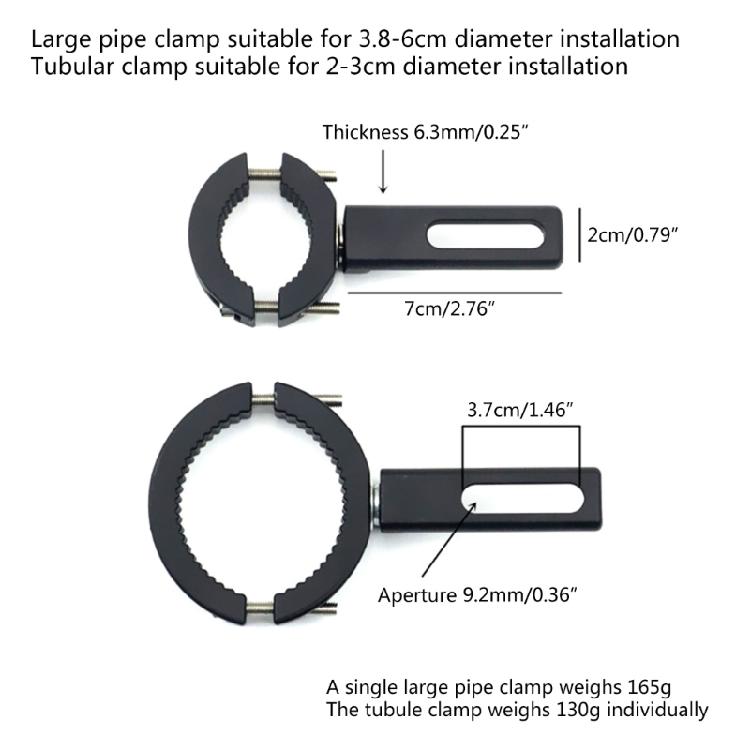 Lightweight Motorbike Mounting Bracket Metal Spotlights Mounting Bracket Durable