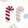 Christmas Candy Cane Pillows Plush Adorable Animal Shaped Toy Soft And Cuddly 45cm