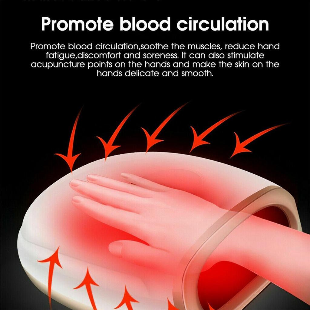 3 Modes Hand Electric Massage Instrument Beauty Hand Beauty Care Tools Relieve Finger Numbness Pain Care Relaxation Tool Electric Palm Massager