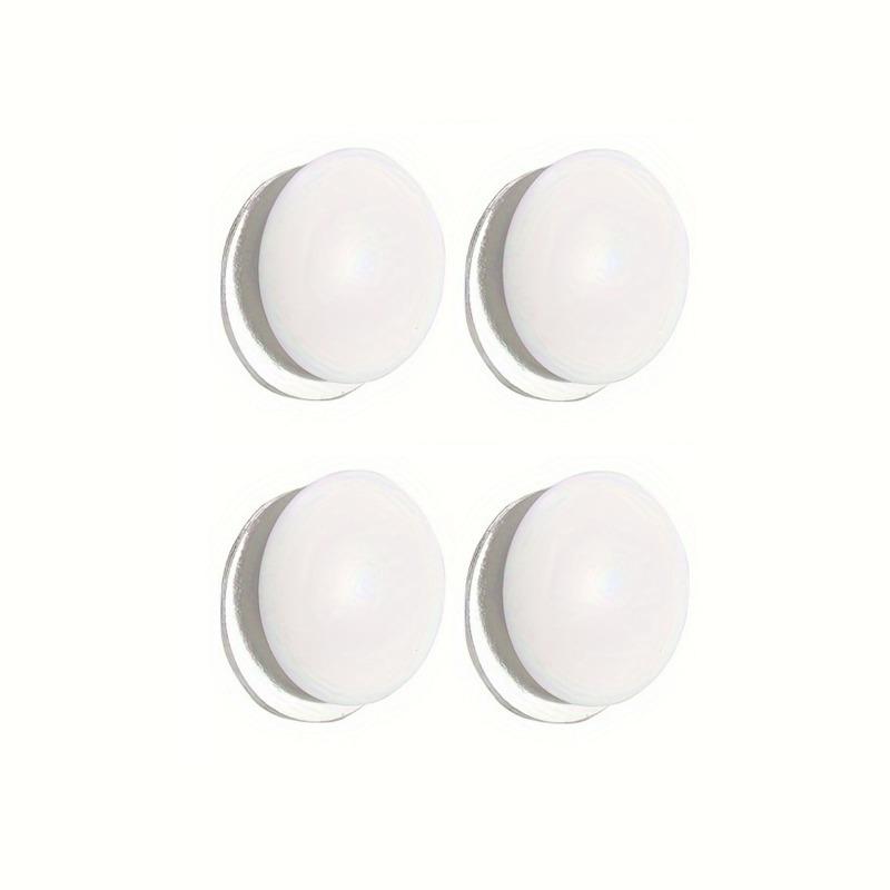 

4pcs Magnetic Shower Curtain Weights, Silicone Covered Rustproof Shower Curtain Liner Weights,Duty Outdoor Curtain Weights For Tablecloth, Drapery, білий